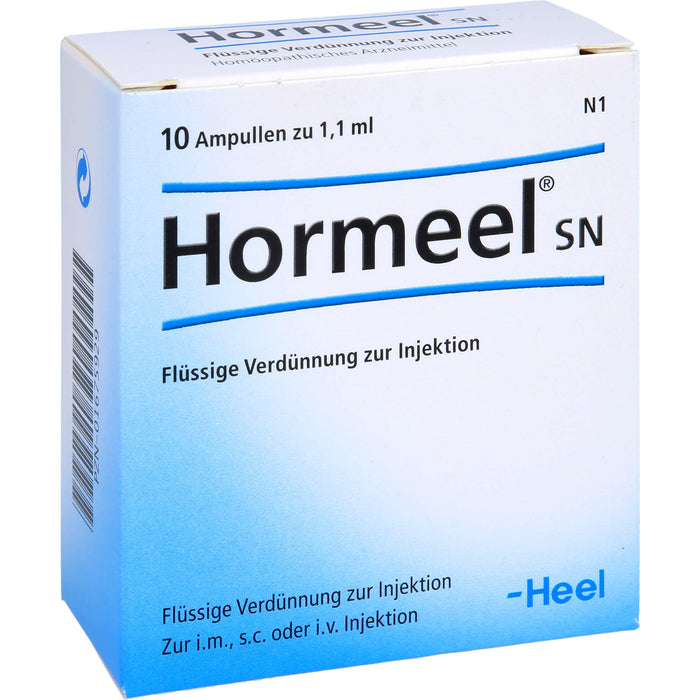 Hormeel SN flüssige Verdünnung, 10 pc Ampoules