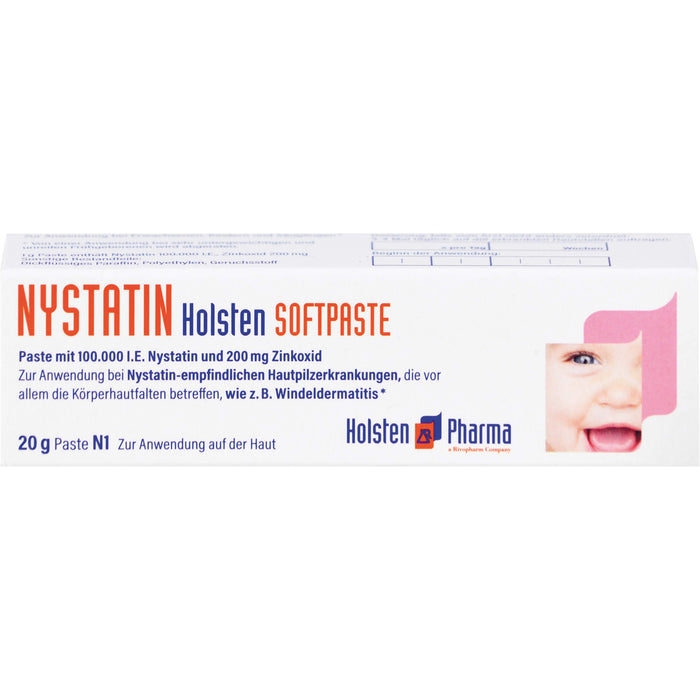 Nystatin Holsten Softpaste Antimykotikum, 20 g Crème