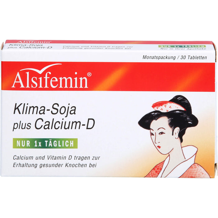 Alsifemin Klima-Soja plus Calcium-D Tabletten, 30 pcs. Tablets