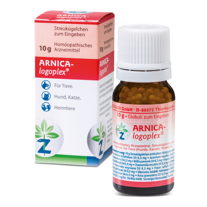 ZIEGLER Arnica logoplex Globuli, 10 g Globuli