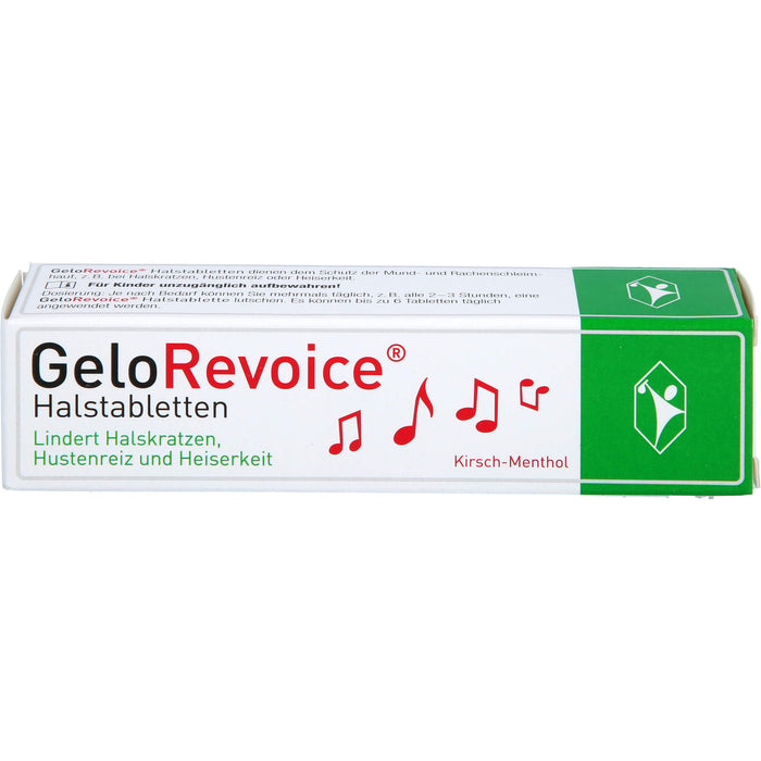 GeloRevoice Halstabletten Kirsch-Menthol, 20 pcs. Tablets