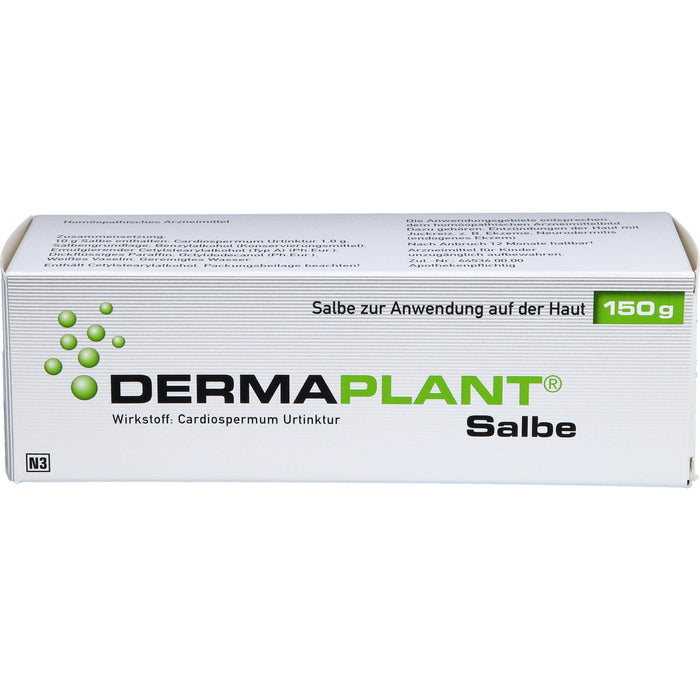 Dermaplant Salbe bei Juckreiz, Ekzemen und Neurodermitis, 150 g Ointment