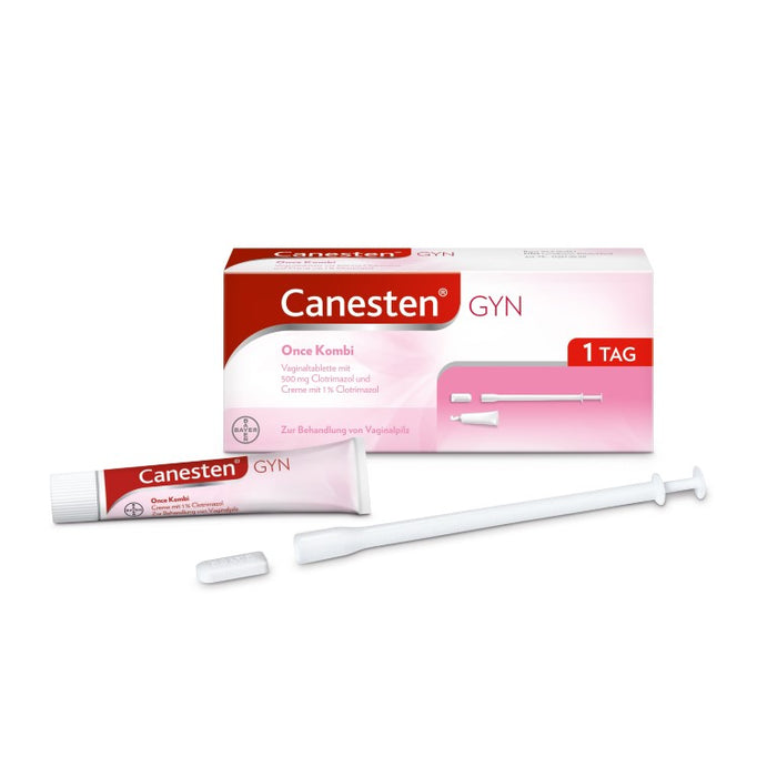 Canesten Gyn once Kombi 1 Tag Vaginaltabletten und Creme, 1 pcs. Combipack