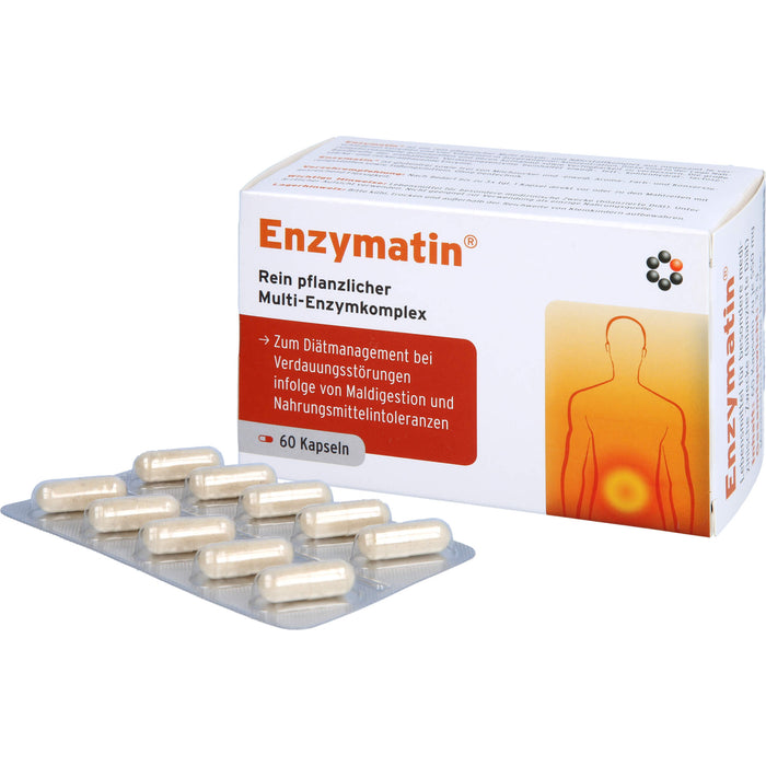 Enzymatin Multi-Enzymkomplex Kapseln, 60 pcs. Capsules