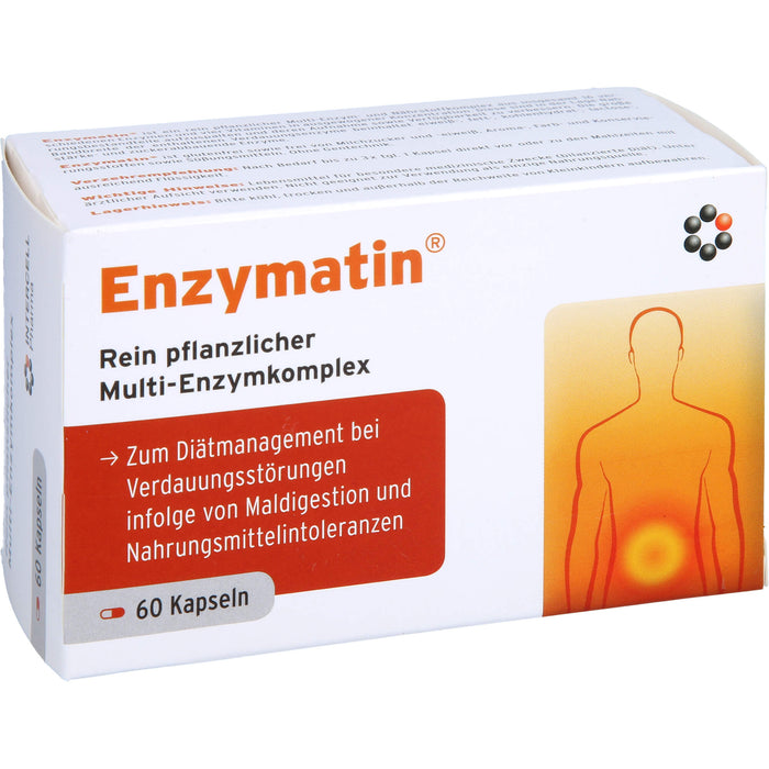 Enzymatin Multi-Enzymkomplex Kapseln, 60 pc Capsules
