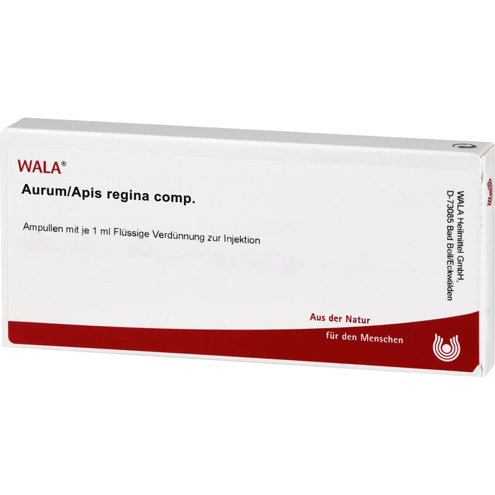 WALA Aurum/Apis regina comp. Ampullen, 10 pc Ampoules