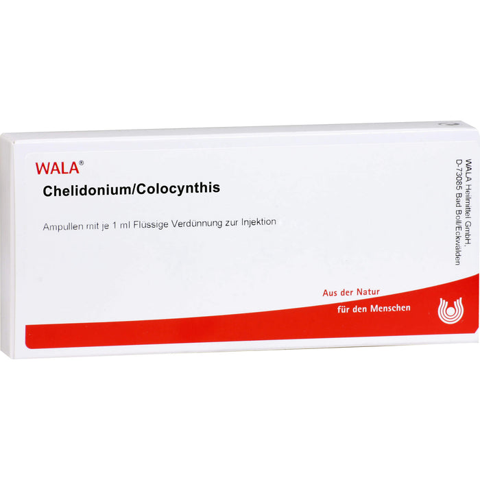 Chelidonium/Colocynthis Wala Ampullen, 10X1 ml AMP