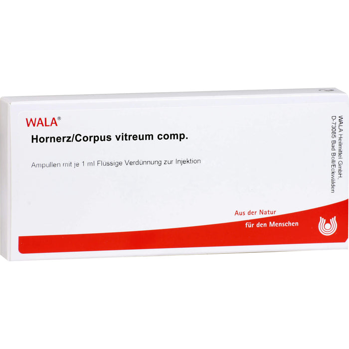 WALA Hornerz/Corpus vitreum comp. Ampullen, 10 St. Ampullen