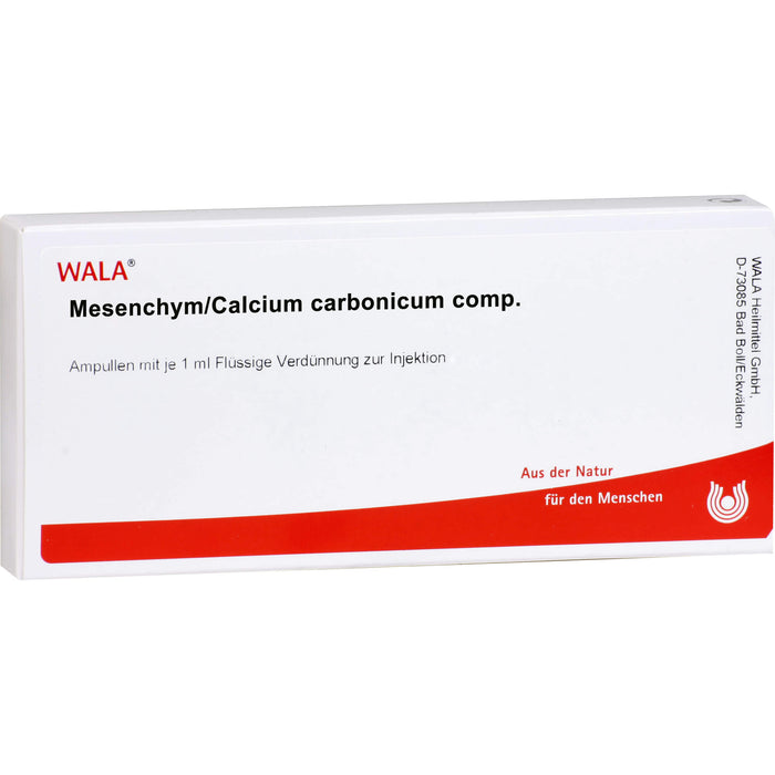 WALA Mesenchym/Calcium Carb. comp. Ampullen, 10 pc Ampoules