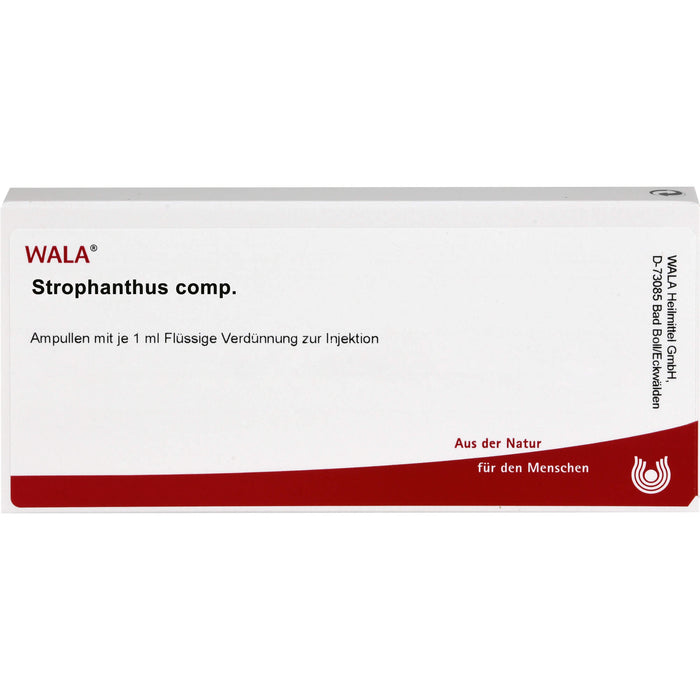 Strophanthus comp. Wala Ampullen, 10X1 ml AMP