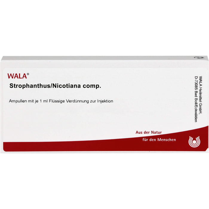 Strophanthus/Nicotian comp. Wala Ampullen, 10X1 ml AMP