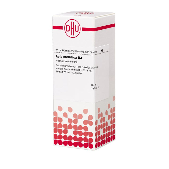 DHU Apis mellifica D3 Dilution, 20 ml Lösung