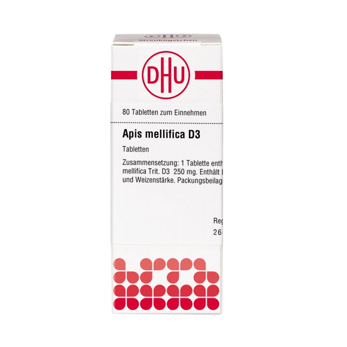 DHU Apis mellifica D3 Tabletten, 80 St. Tabletten