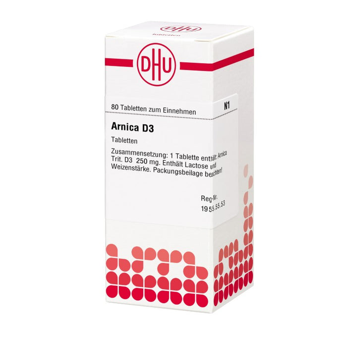 DHU Arnica D3 Tabletten, 80 pcs. Tablets