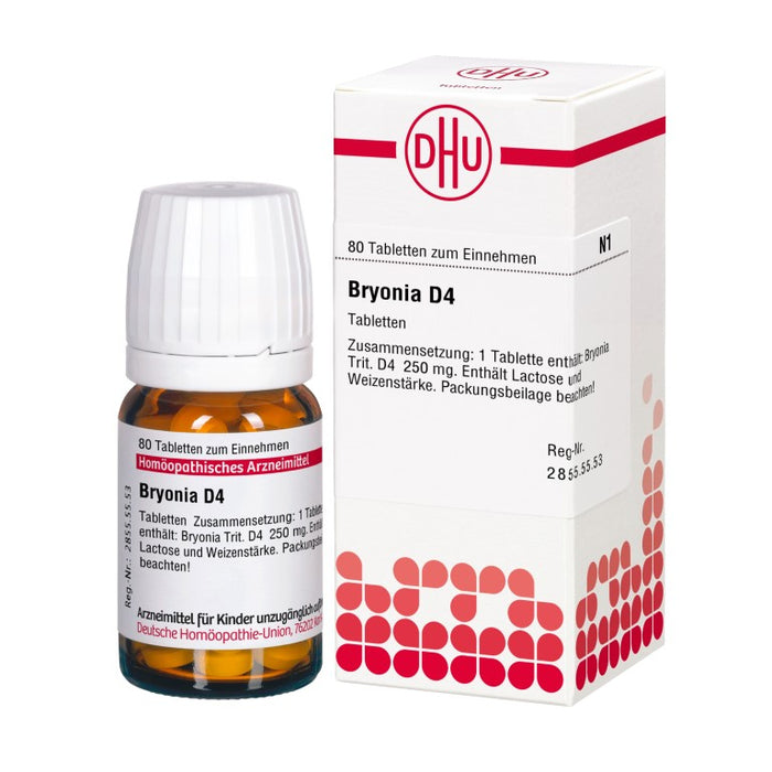 DHU Bryonia D4 Tabletten, 80 pc Tablettes