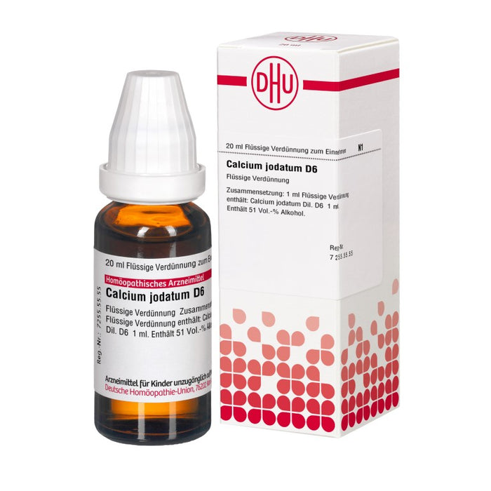 DHU Calcium jodatum D6 Dilution, 20 ml Lösung