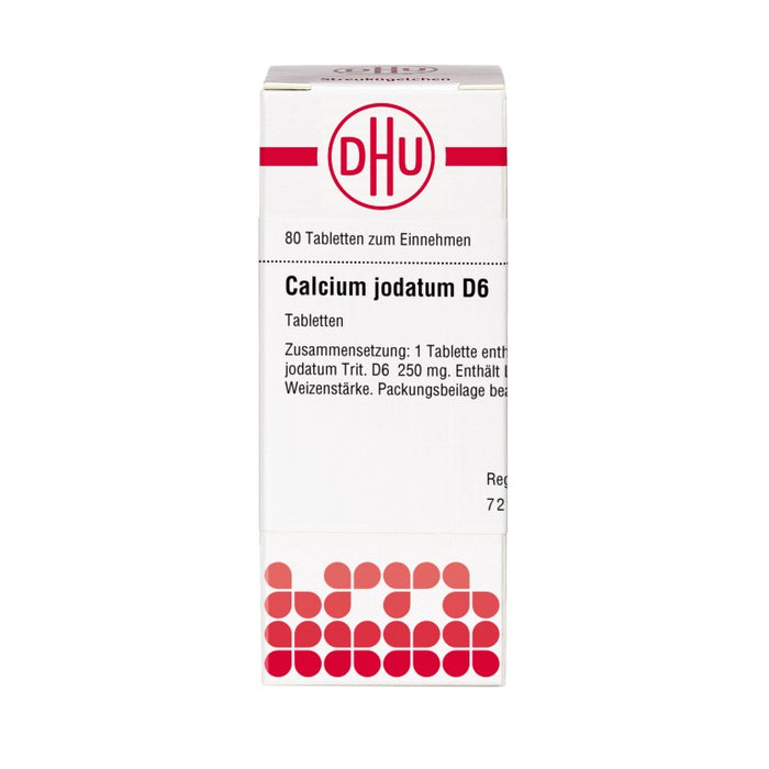 DHU Calcium jodatum D6 Tabletten, 80 St. Tabletten