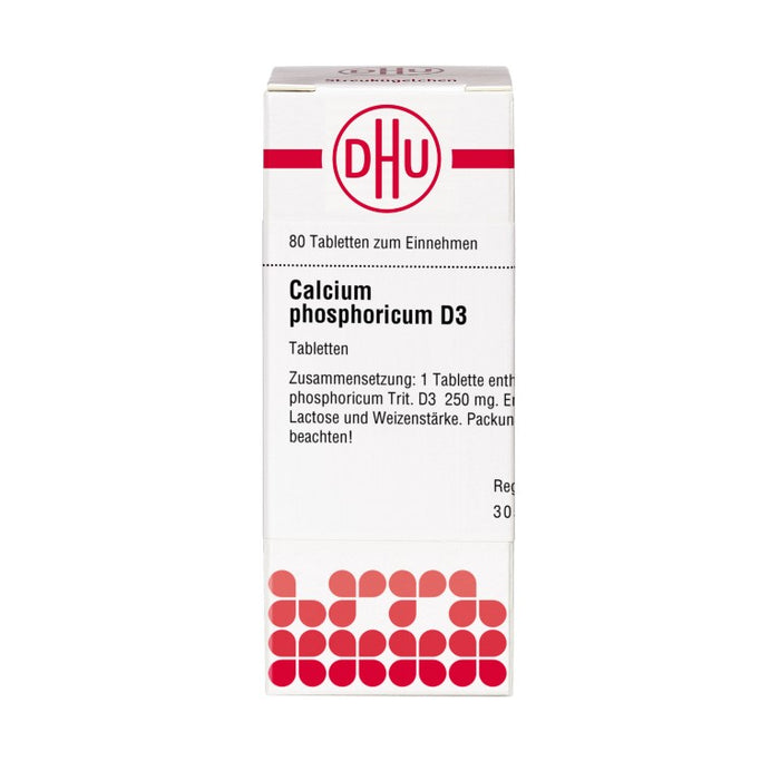 DHU Calcium phosphoricum D3 Tabletten, 80 pc Tablettes