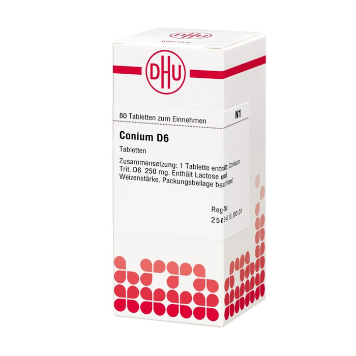 DHU Conium D6 Tabletten, 80 pc Tablettes