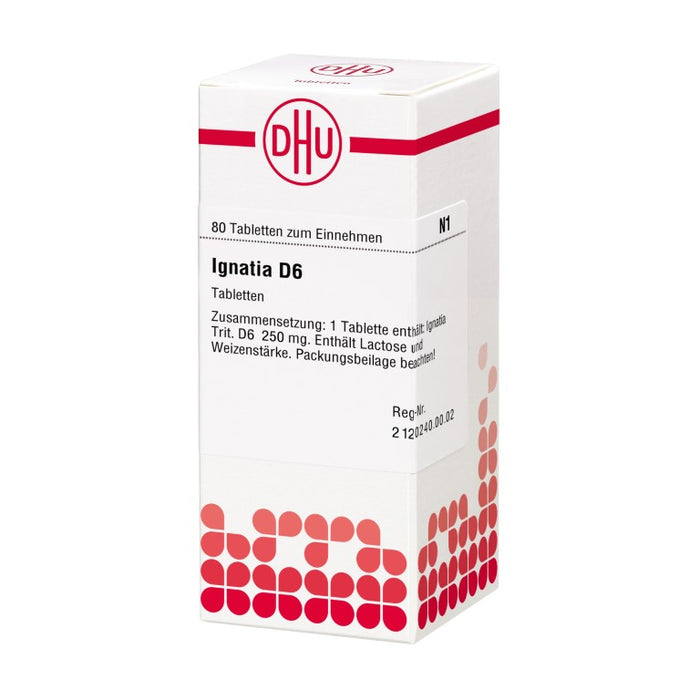 DHU Ignatia D6 Tabletten, 80 St. Tabletten