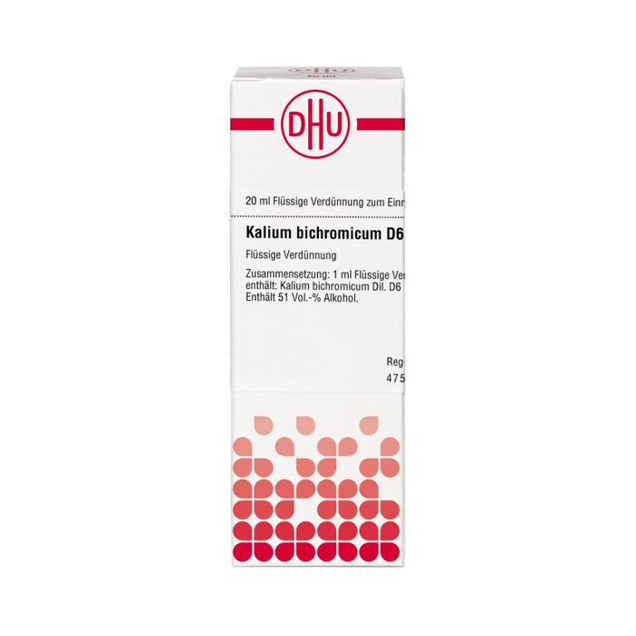 DHU Kalium bichromicum D6 Dilution, 20 ml Lösung