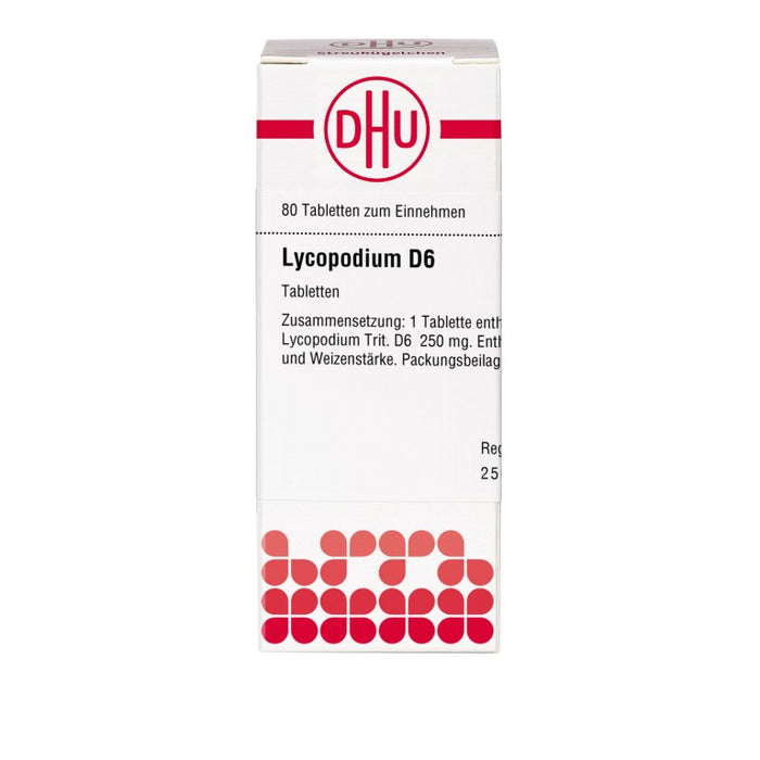 DHU Lycopodium D6 Tabletten, 80 pcs. Tablets