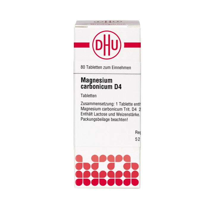 DHU Magnesium carbonicum D 4 Tabletten, 80 pc Tablettes