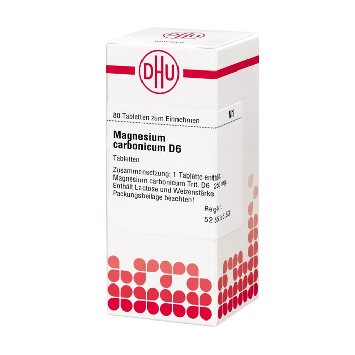 DHU Magnesium carbonicum D6 Tabletten, 80 pcs. Tablets