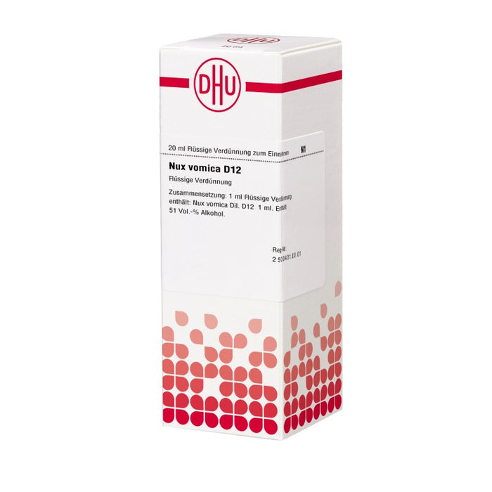 DHU Nux vomica D12 Dilution, 20 ml Lösung