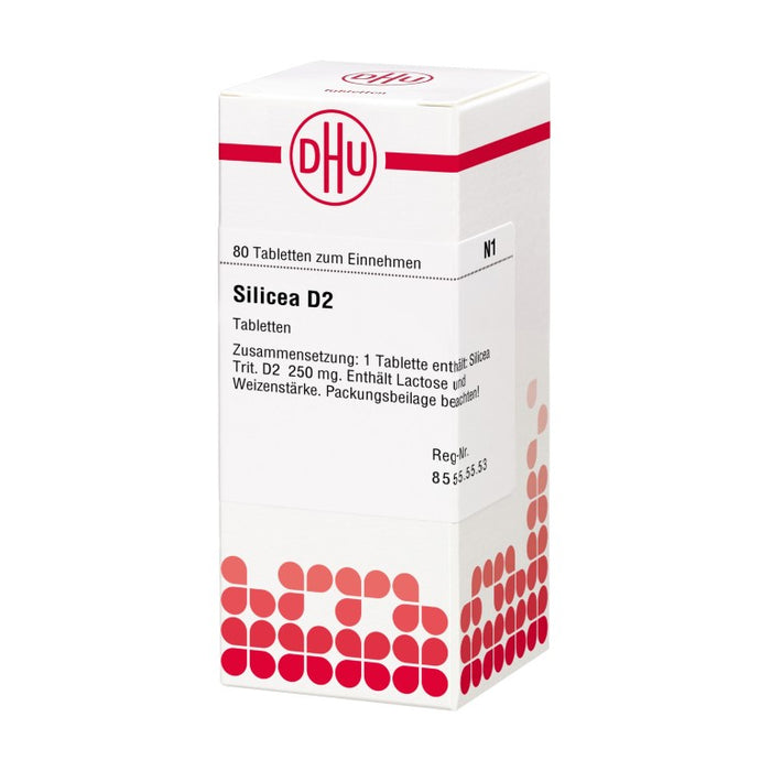 DHU Silicea D2 Tabletten, 80 pc Tablettes