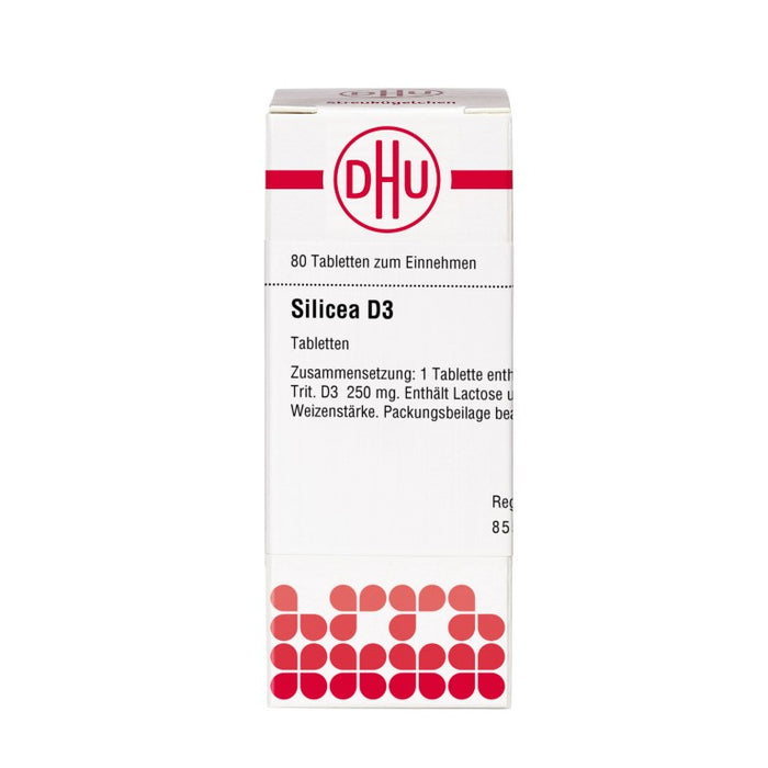 DHU Silicea D3 Tabletten, 80 pc Tablettes