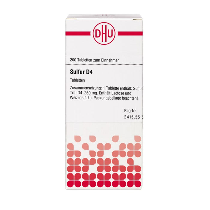 DHU Sulfur D4 Tabletten, 200 St. Tabletten