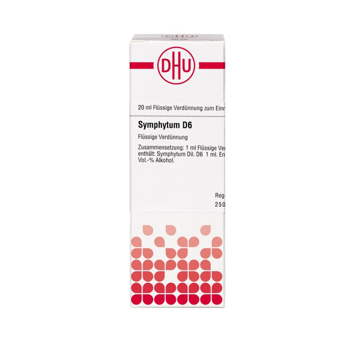 Symphytum D6 DHU Dilution, 20 ml Lösung