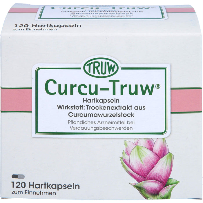 Curcu-Truw Hartkapseln bei Verdauungsbeschwerden, 120 pc Capsules