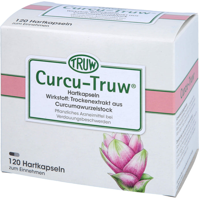 Curcu-Truw Hartkapseln bei Verdauungsbeschwerden, 120 pcs. Capsules