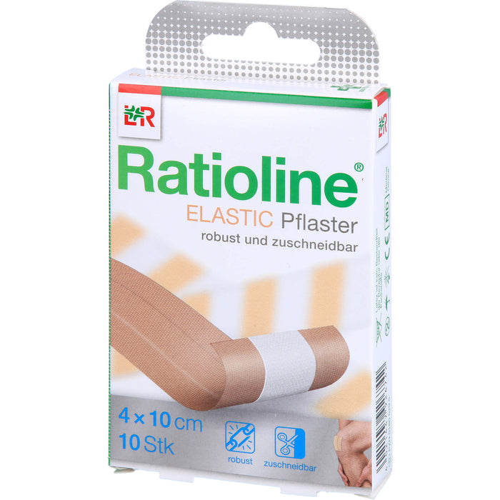 Ratioline elastic Wundschnellverband 4 x 10 cm, 1 pcs. Wound dressings