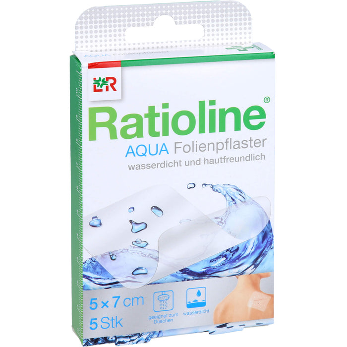 Ratioline aqua Duschpflaster, 5 pc Pansement