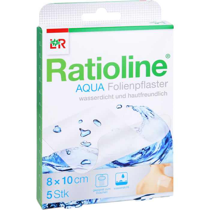 Ratioline aqua Duschpflaster, 5 pc Pansement