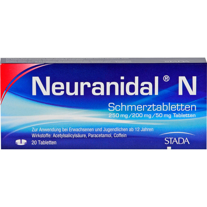 Neuranidal N Schmerztabletten, 20 pcs. Tablets