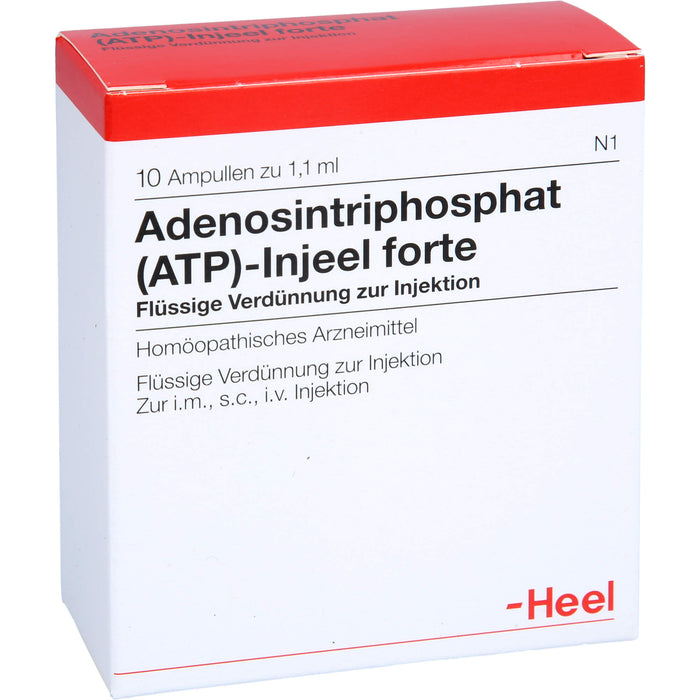 Adenosintriphosphat (ATP)-Injeel forte Ampullen, 10 pcs. Ampoules