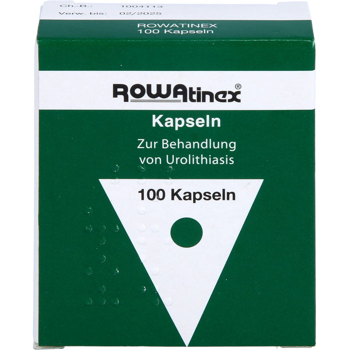 ROWAtinex Kapseln zur Behandlung von Urolithiasis, 100 pc Capsules