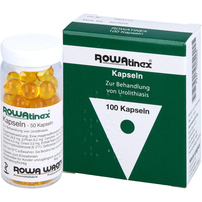 ROWAtinex Kapseln zur Behandlung von Urolithiasis, 100 pc Capsules