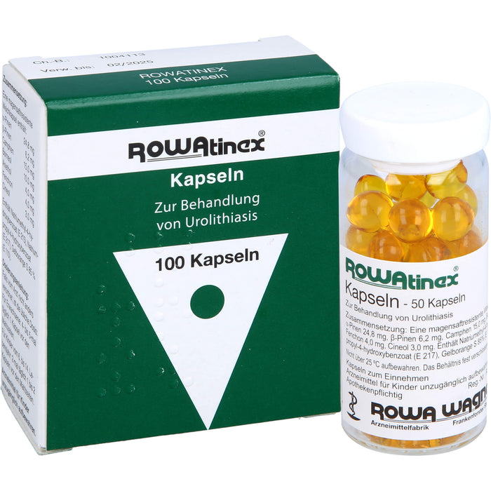 ROWAtinex Kapseln zur Behandlung von Urolithiasis, 100 pcs. Capsules