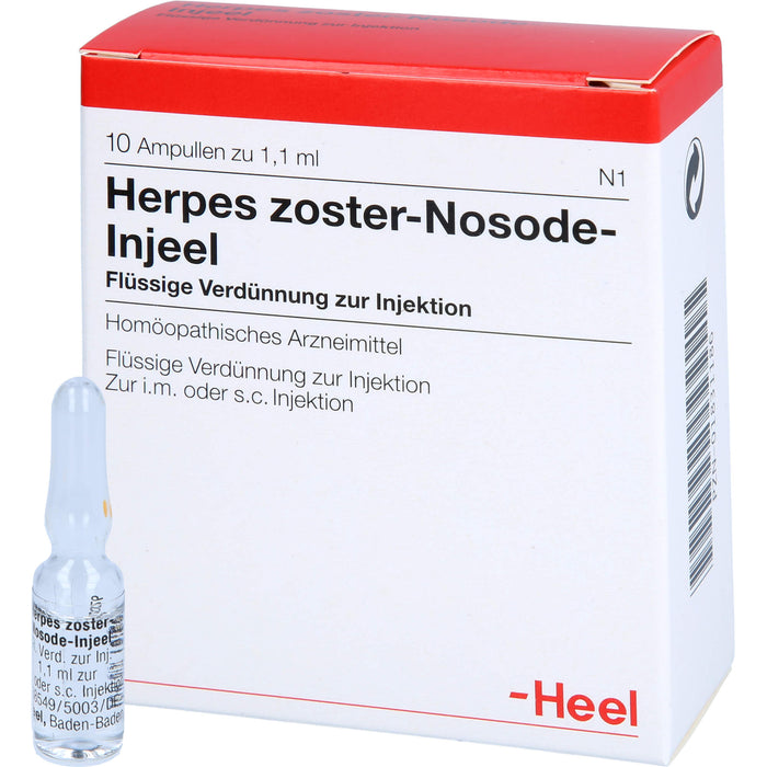 Herpes zoster-Nosode-Injeel Inj.-Lsg., 10 pcs. Ampoules