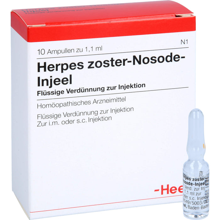 Herpes zoster-Nosode-Injeel Inj.-Lsg., 10 St. Ampullen