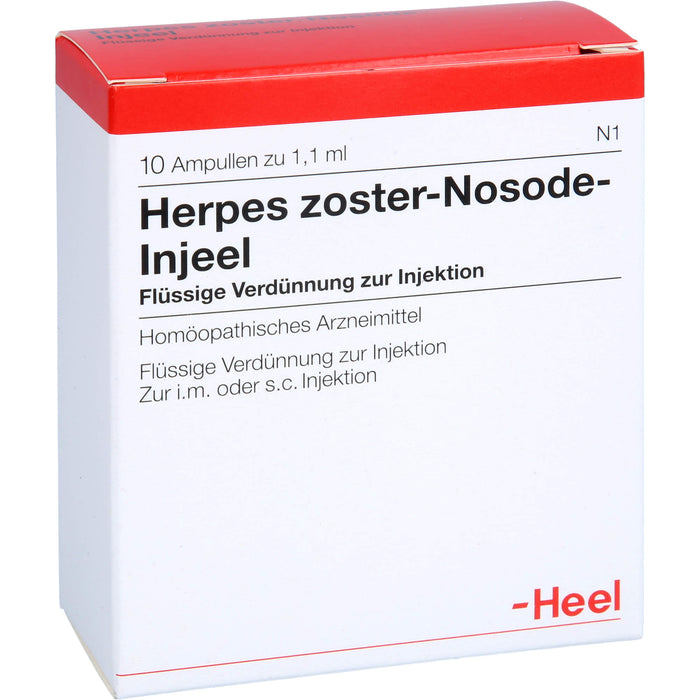 Herpes zoster-Nosode-Injeel Inj.-Lsg., 10 pc Ampoules