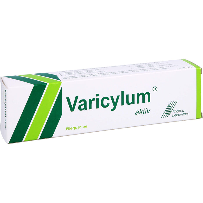 Varicylum aktiv Pflegesalbe zur Venenpflege und Unterstützung bei stumpfen Sportverletzungen, 100 g Ointment