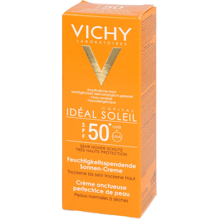 VICHY Idéal Soleil Feuchtigkeitsspendende Sonnen-Creme LSF 50+, 50 ml Cream