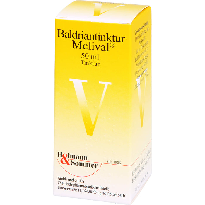 Baldriantinktur Melival, 50 ml TIN