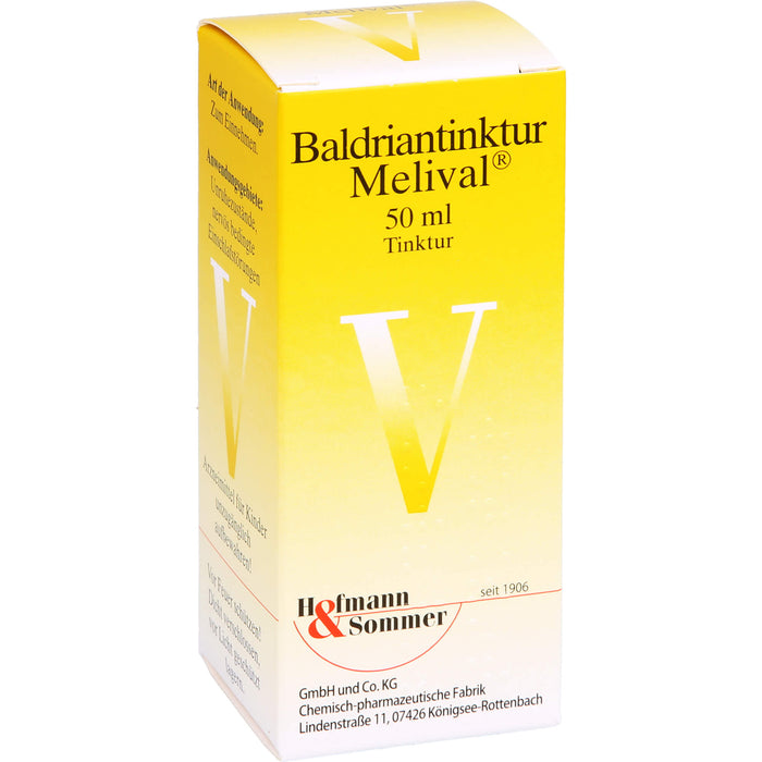 Baldriantinktur Melival, 50 ml TIN